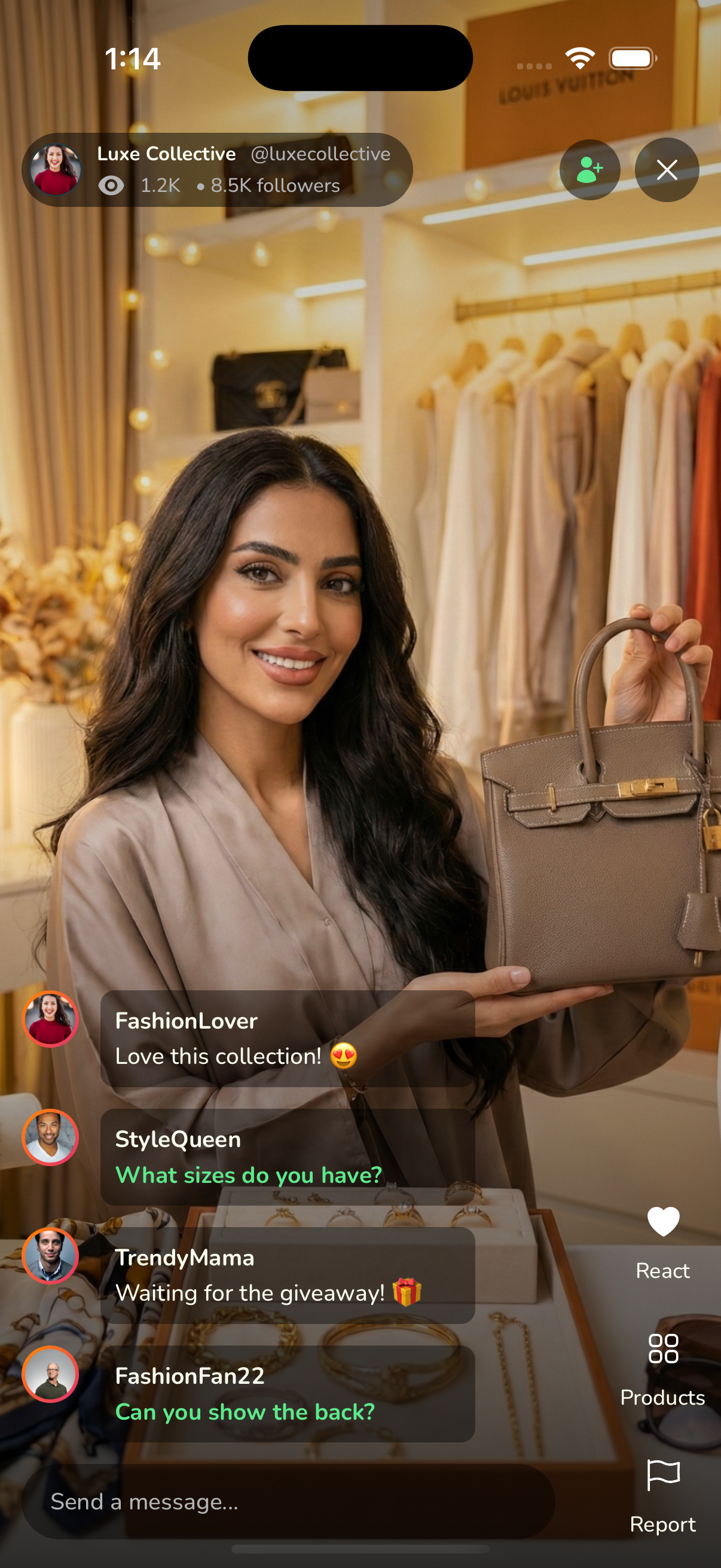 Mine App - Live Stream